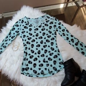 Light blue long sleeve shirt